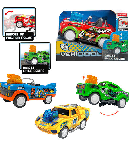Automobil vehicool plesač hot rod - 12 cm, frikcioni pogon, 4 varijante