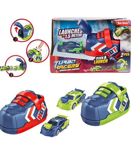 Automobil reli sa lanserom turbo racers shoe - 2 varijante