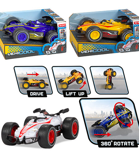 Automobil trkački formula vehicool 360 stunt - frikcioni pogon, 3 varijante