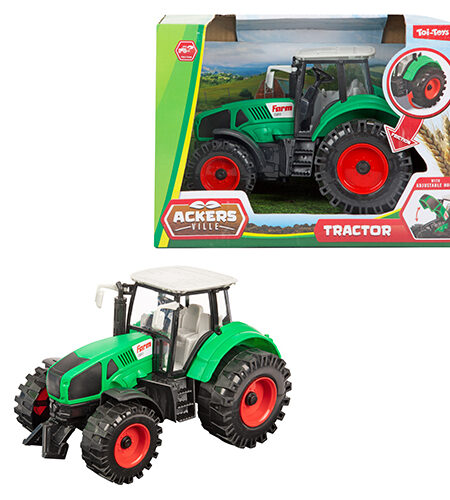 Traktor ackers ville - 19 cm, frikcioni pogon, zeleni