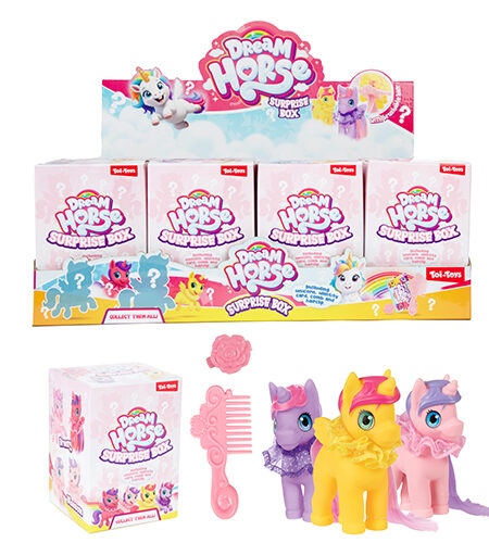 Kutija iznenađenja jednorog dream horse - sa dodacima, 4 varijante