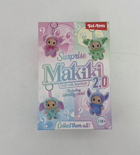 Igračka prijezak za ključeve - makiki lutka 15 cm - 4 kom