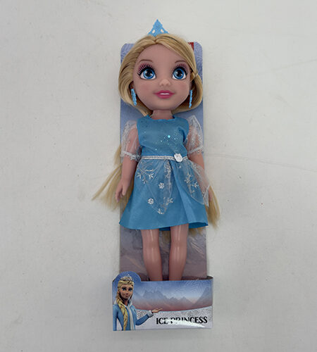 Igračka ledena princeza lutka plava 30 cm