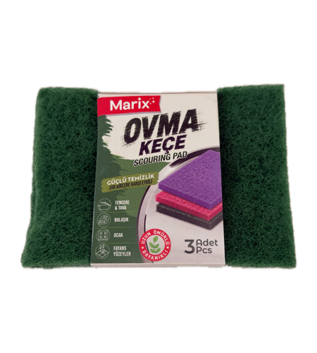 Sunđer abrazivni Marix Ovma Kece za čišćenje 3 kom/set