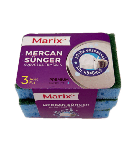 Sunđer Marix Mercan Premium za pranje posuđa 3 kom/set
